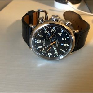 Shinola Runwell Chronograph - Black